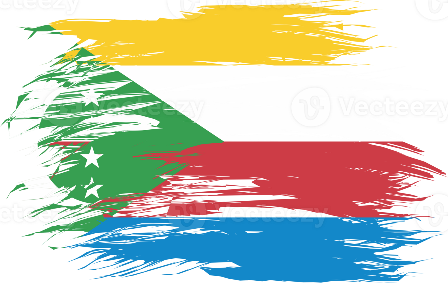 COMOROS FLAG ABSTRACT SHAPE png