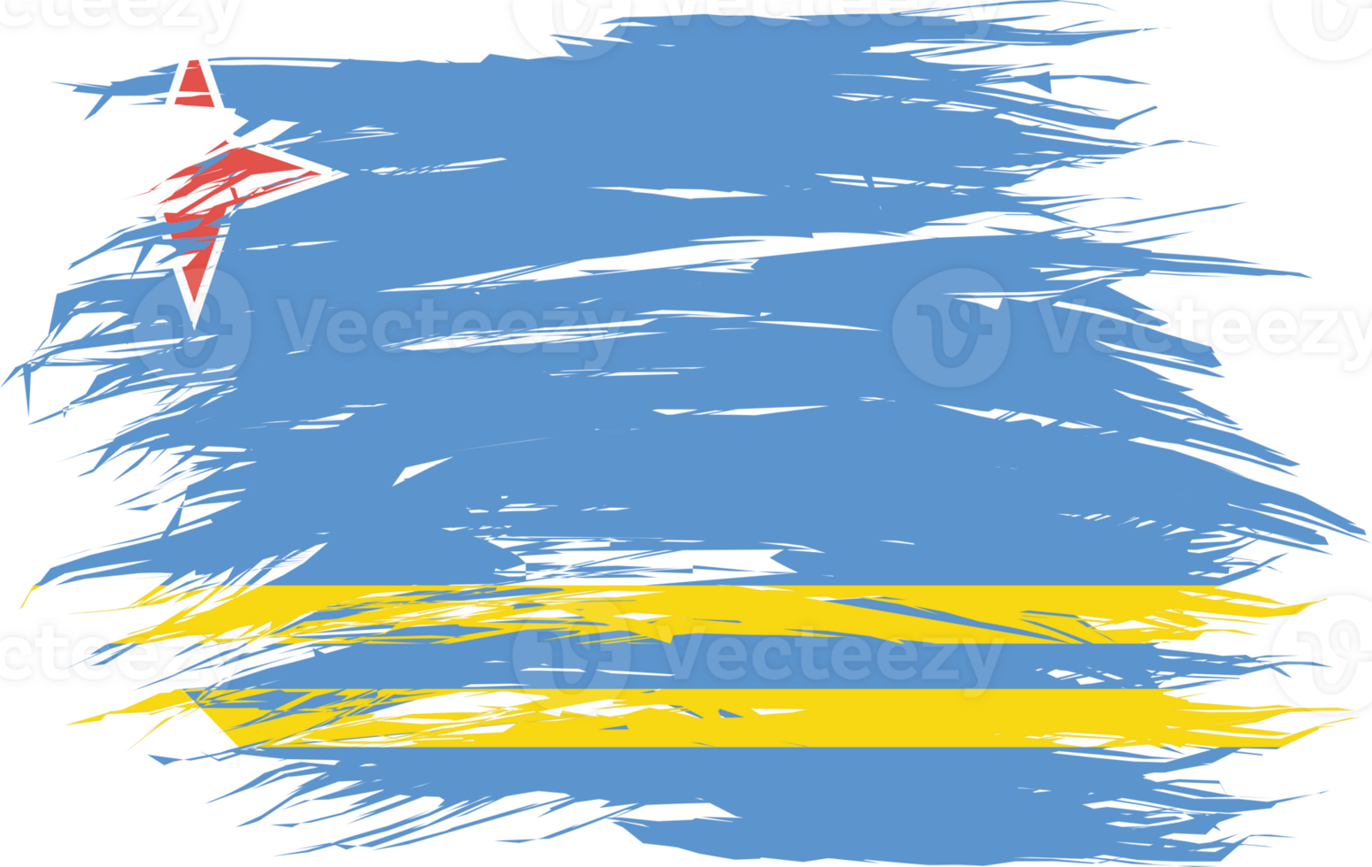 ARUBA FLAG ABSTRACT SHAPE png