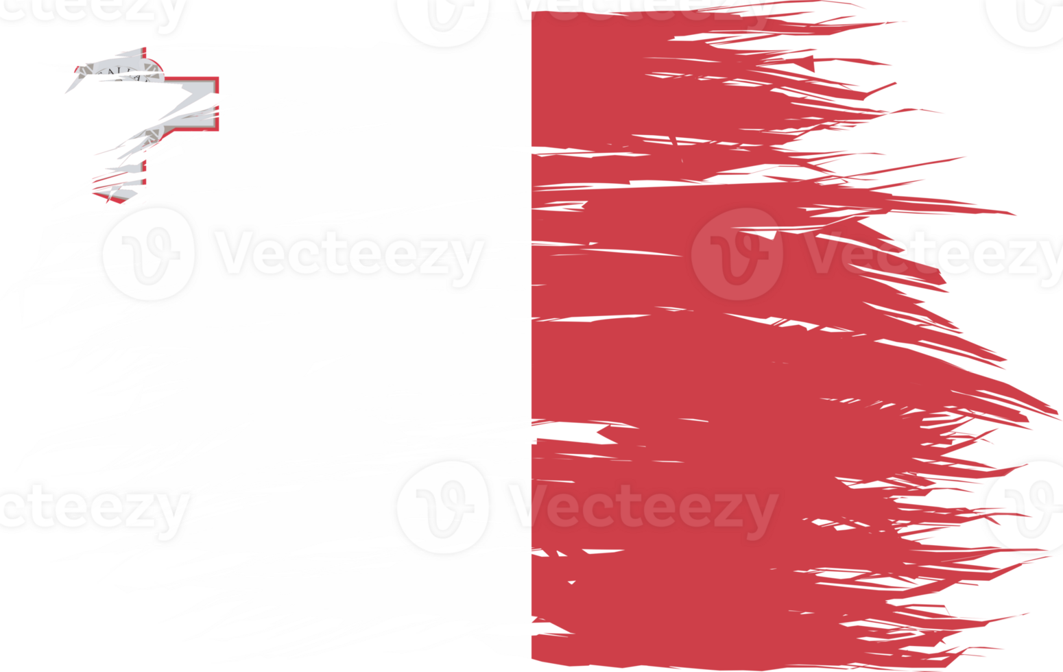 MALTA FLAG ABSTRACT SHAPE png
