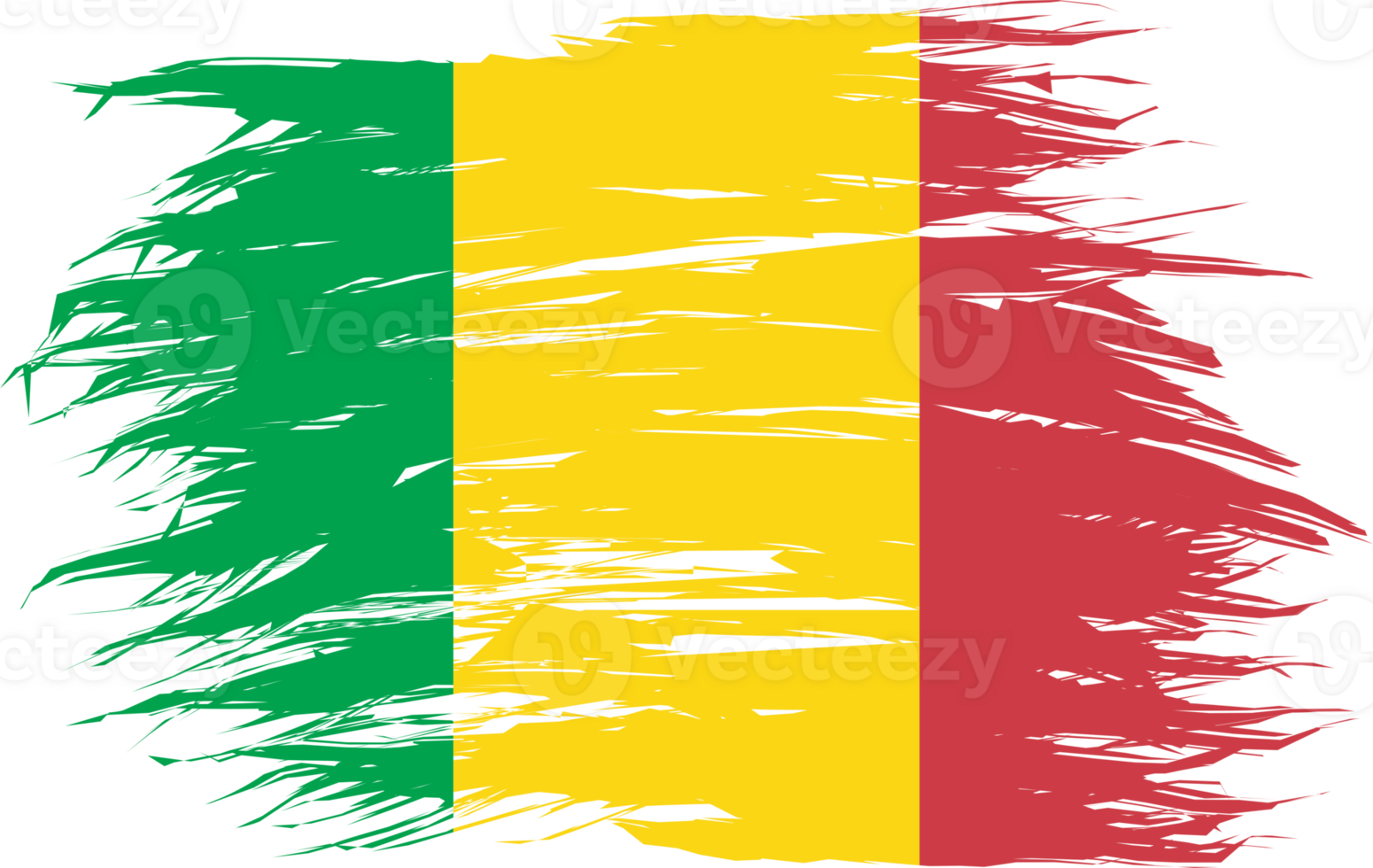 MALI FLAG ABSTRACT SHAPE png