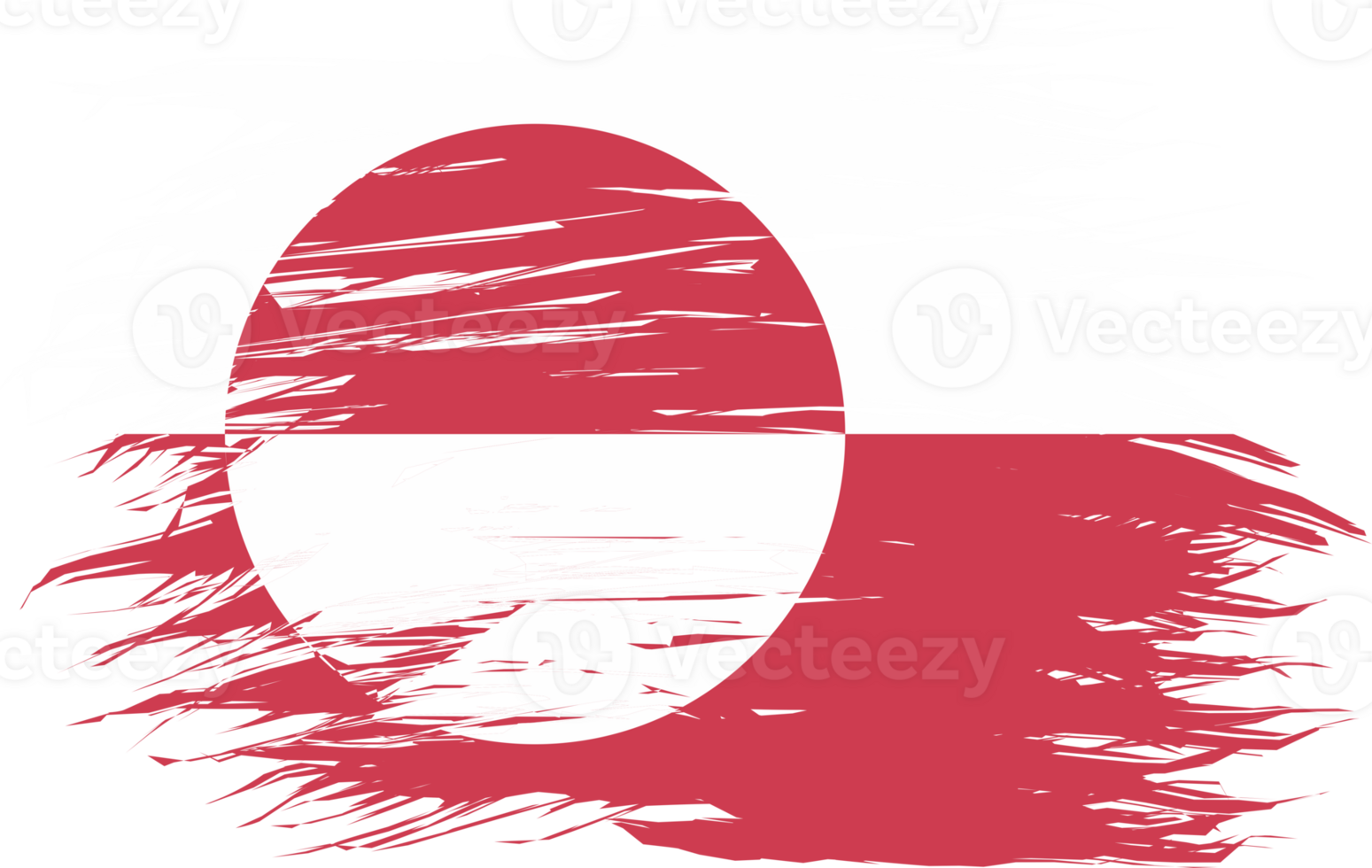 GRENLAND FLAG ABSTRACT SHAPE png