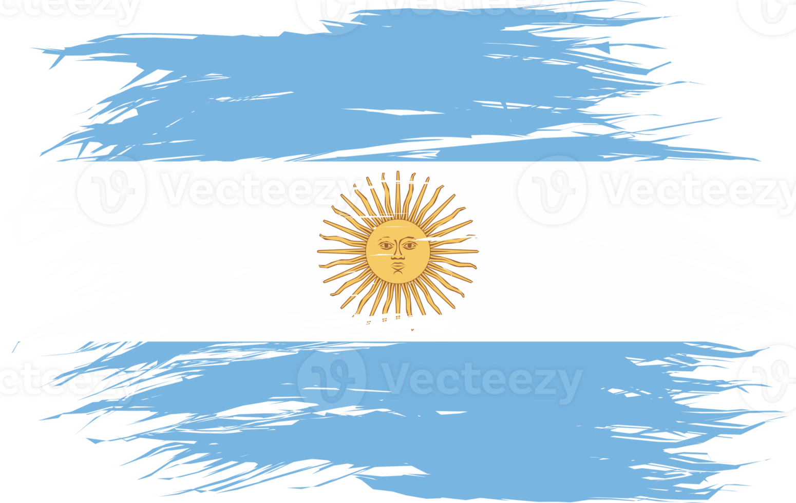 ARGENTINA FLAG ABSTRACT SHAPE png