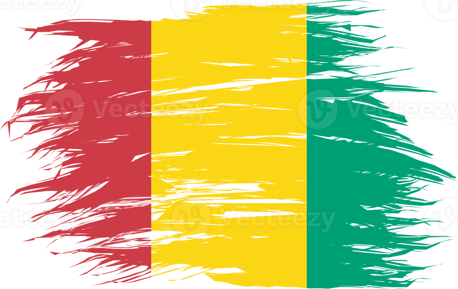 GUINEA FLAG ABSTRACT SHAPE png