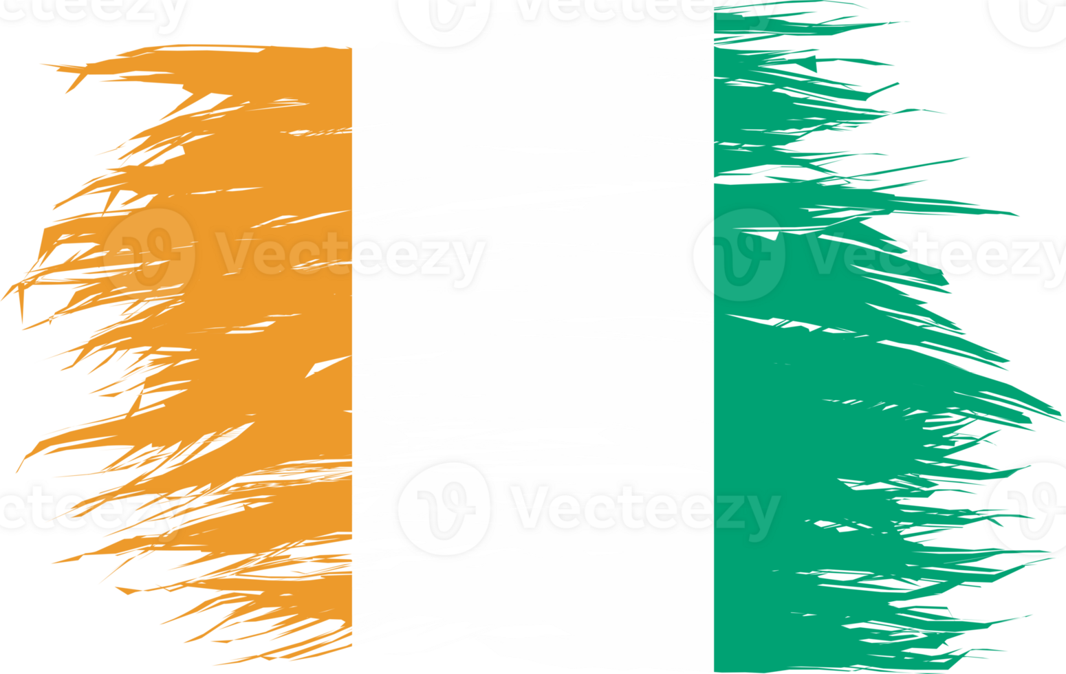 COTE D IVOIRE FLAG ABSTRACT SHAPE png