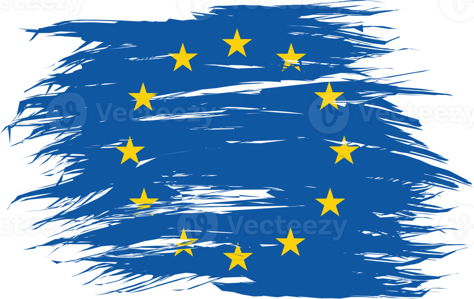 EUROPEAN UNION FLAG ABSTRACT SHAPE png