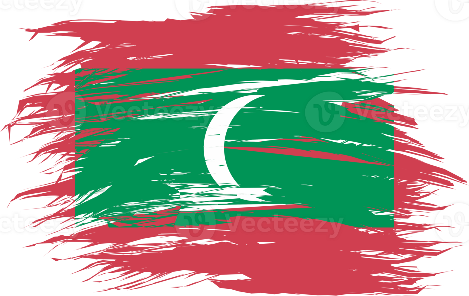 MALDIVES FLAG ABSTRACT SHAPE png