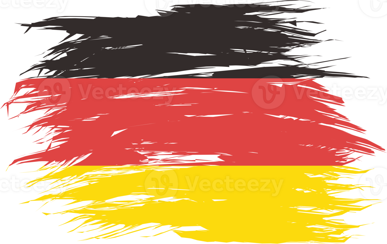 GERMANY FLAG ABSTRACT SHAPE png
