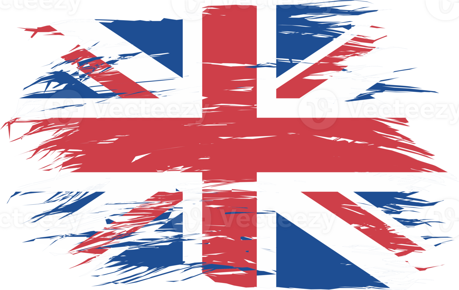 UNITED KINGDOM FLAG ABSTRACT SHAPE png