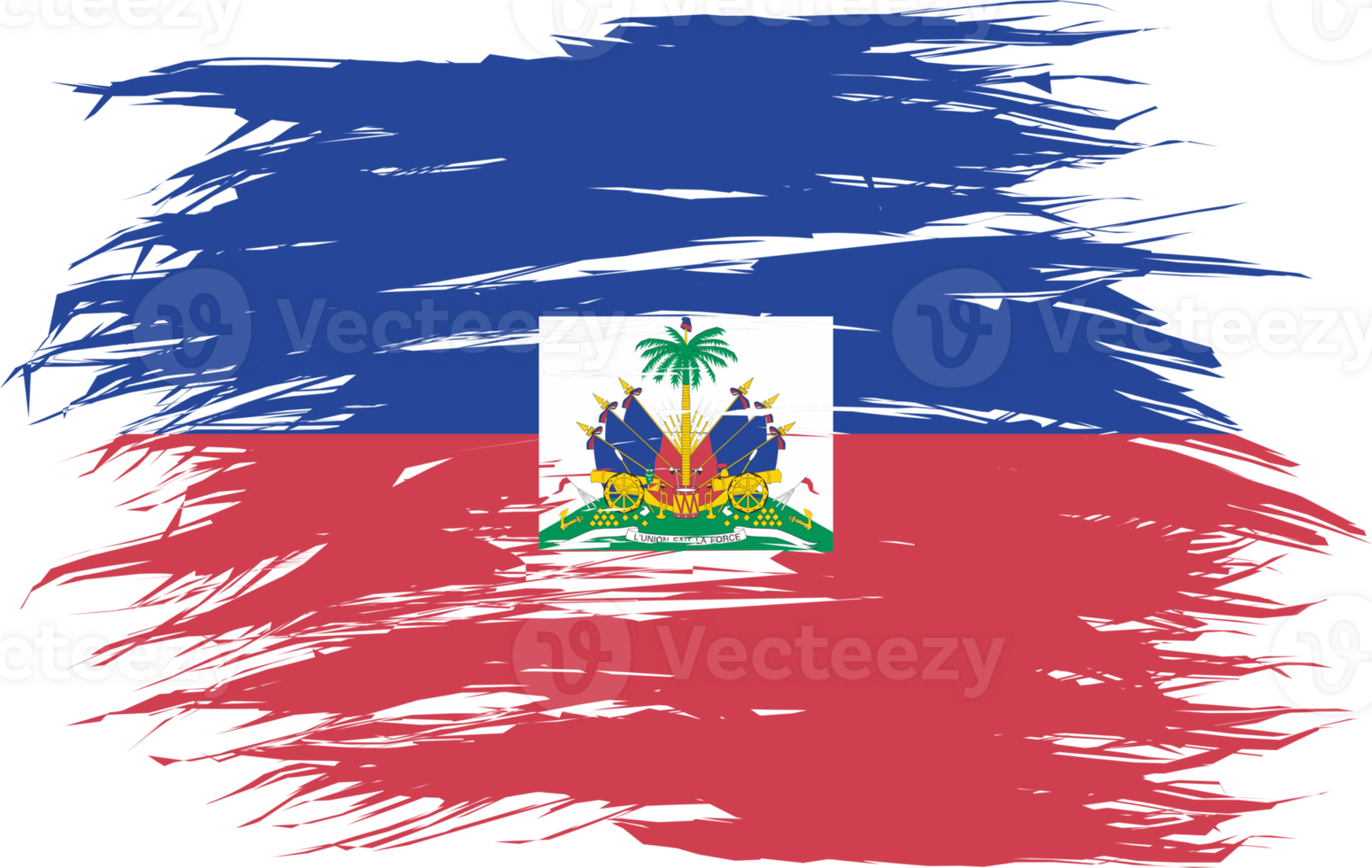 HAITI FLAG ABSTRACT SHAPE png