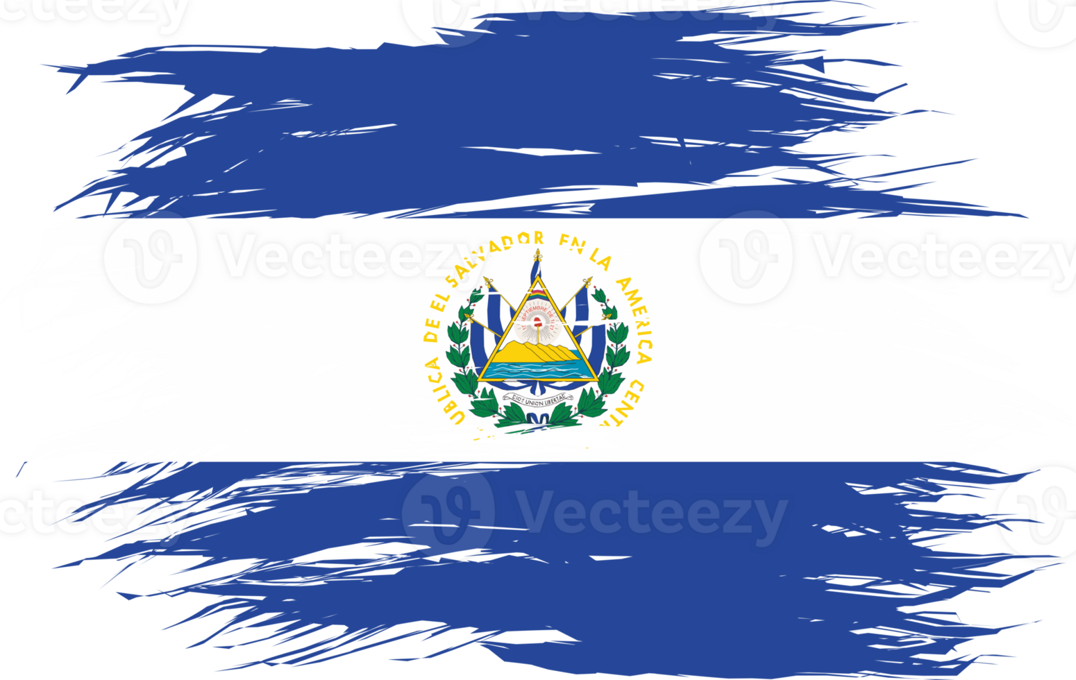 EL SALVADOR FLAG ABSTRACT SHAPE png