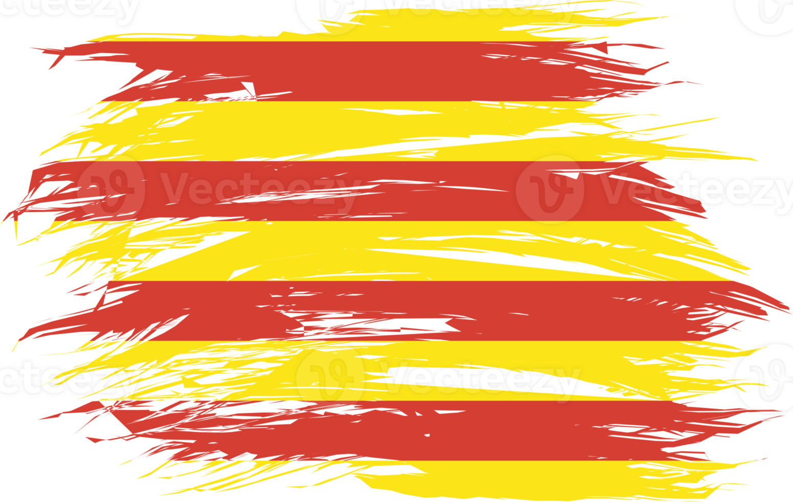 CATALONIA FLAG ABSTRACT SHAPE png