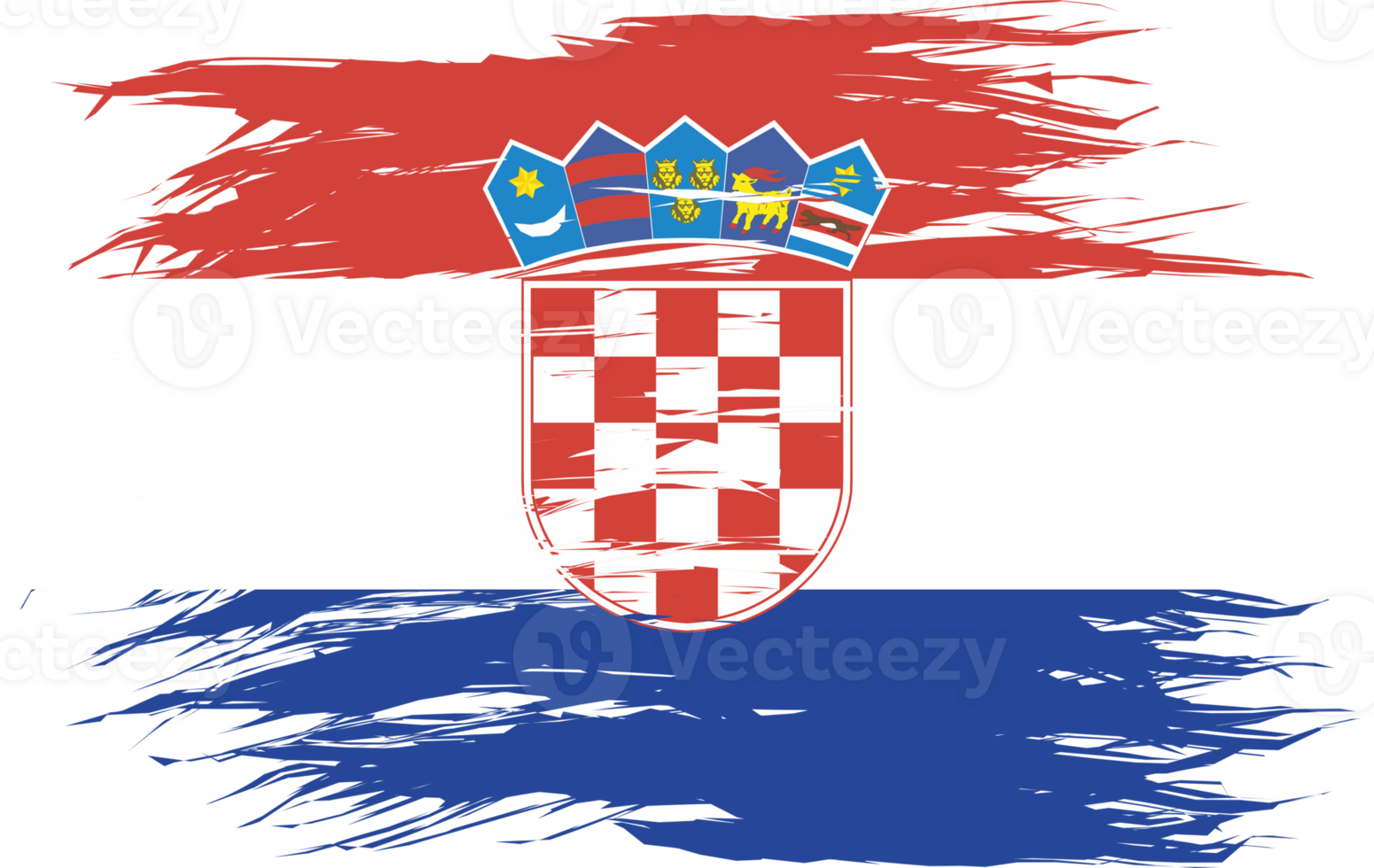 CROATIA FLAG ABSTRACT SHAPE png