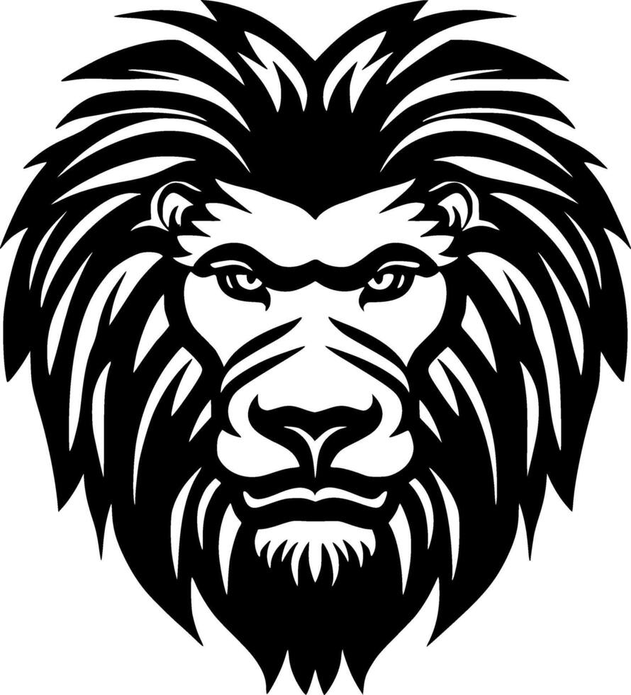 Baboon - Minimalist and Flat Logo - illustration vector