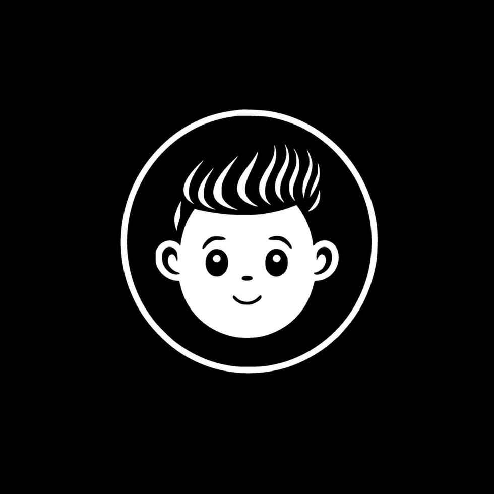 Baby, Minimalist and Simple Silhouette - illustration vector