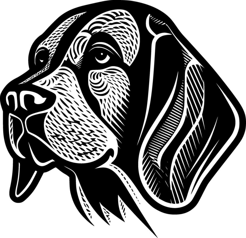 Beagle - High Quality Logo - illustration ideal for T-shirt graphic vector