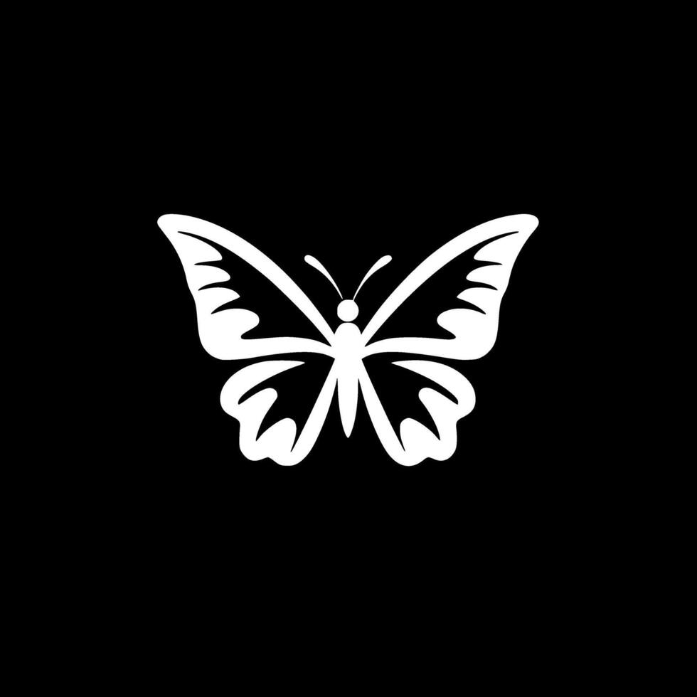 Butterfly - Minimalist and Flat Logo - illustration vector