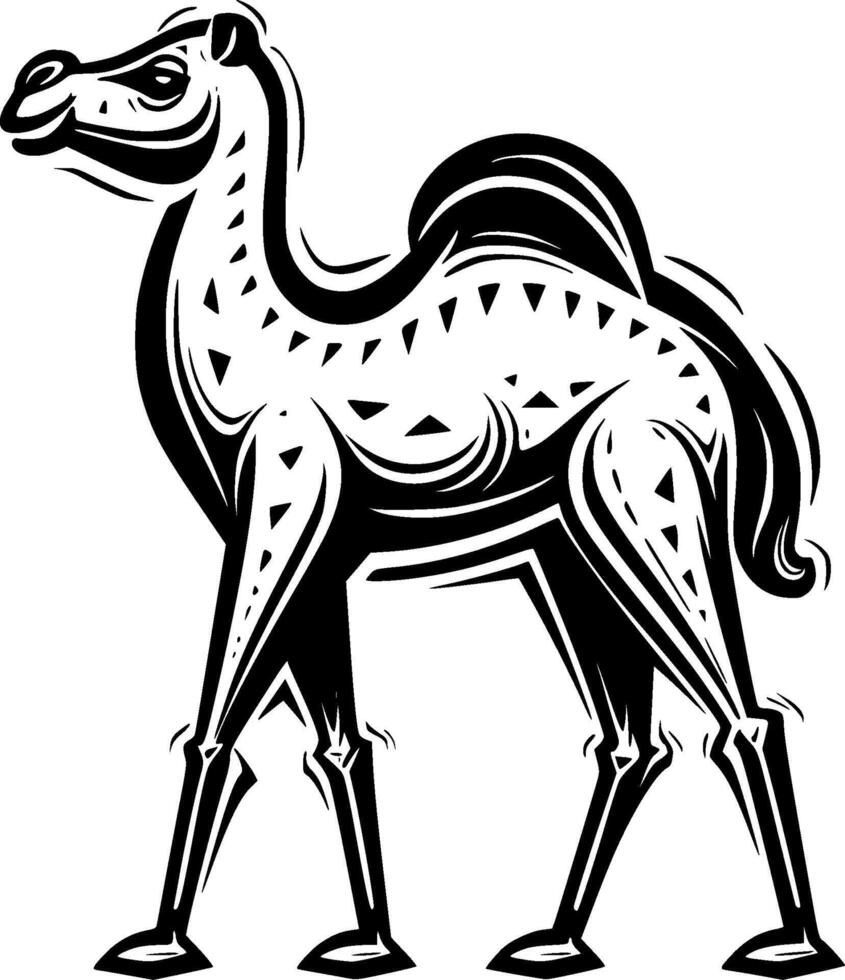 Camel - High Quality Logo - illustration ideal for T-shirt graphic vector