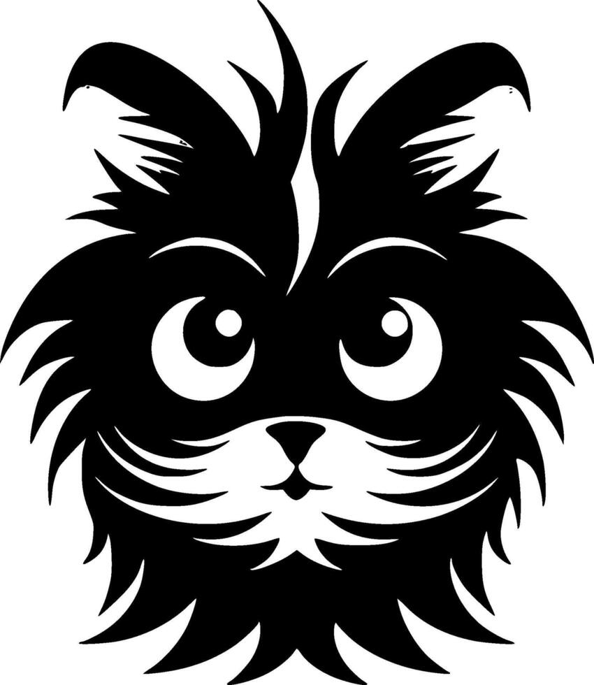Cat - Minimalist and Flat Logo - illustration vector