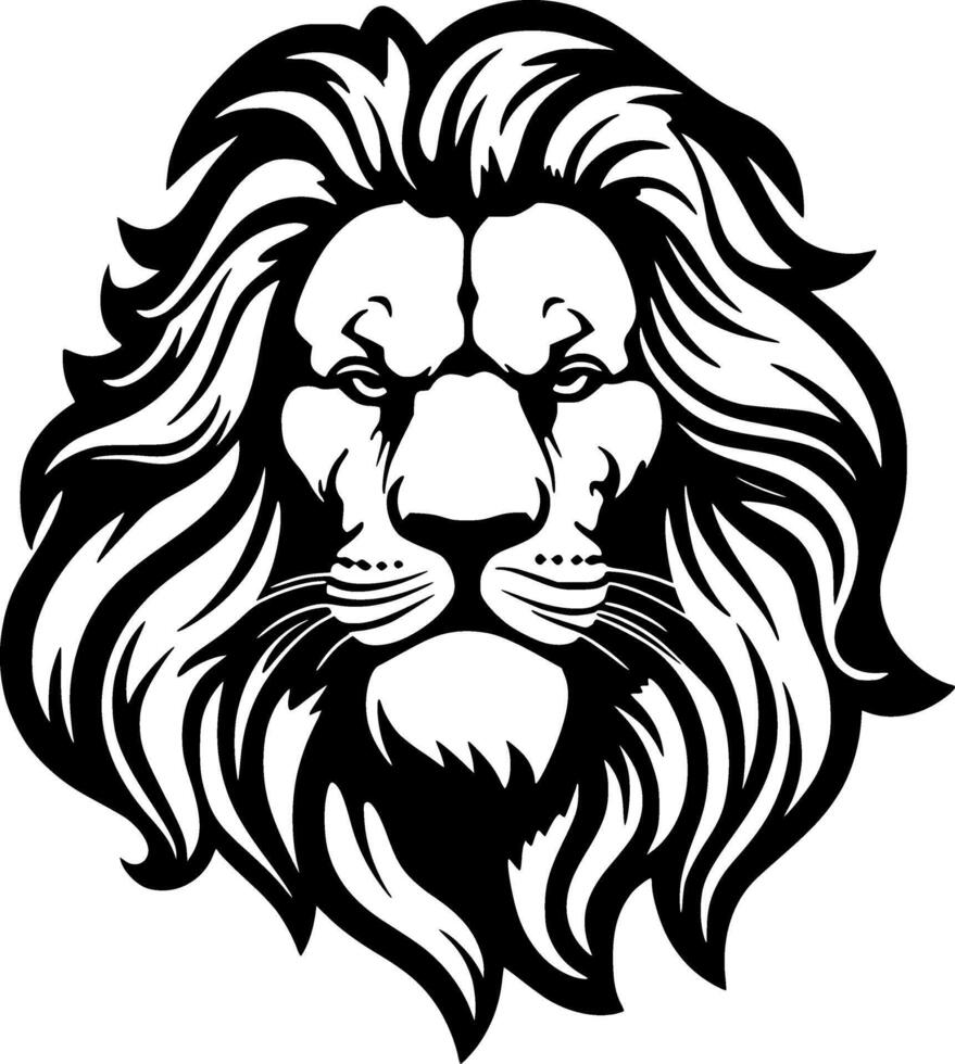 Cecil - Black and White Isolated Icon - illustration vector