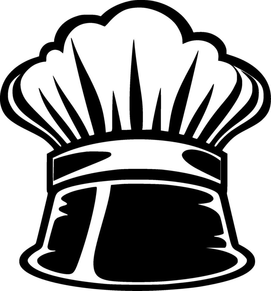 Chef Hat - High Quality Logo - illustration ideal for T-shirt graphic vector
