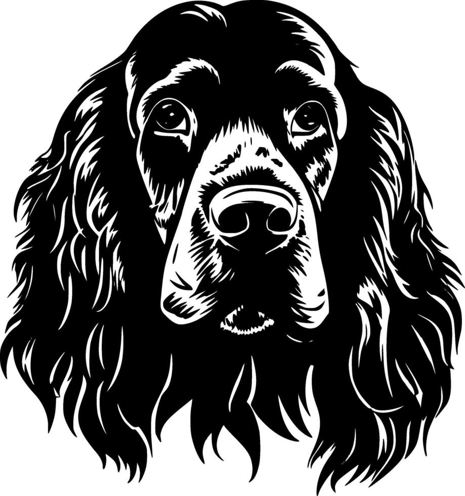 Cocker Spaniel - High Quality Logo - illustration ideal for T-shirt graphic vector