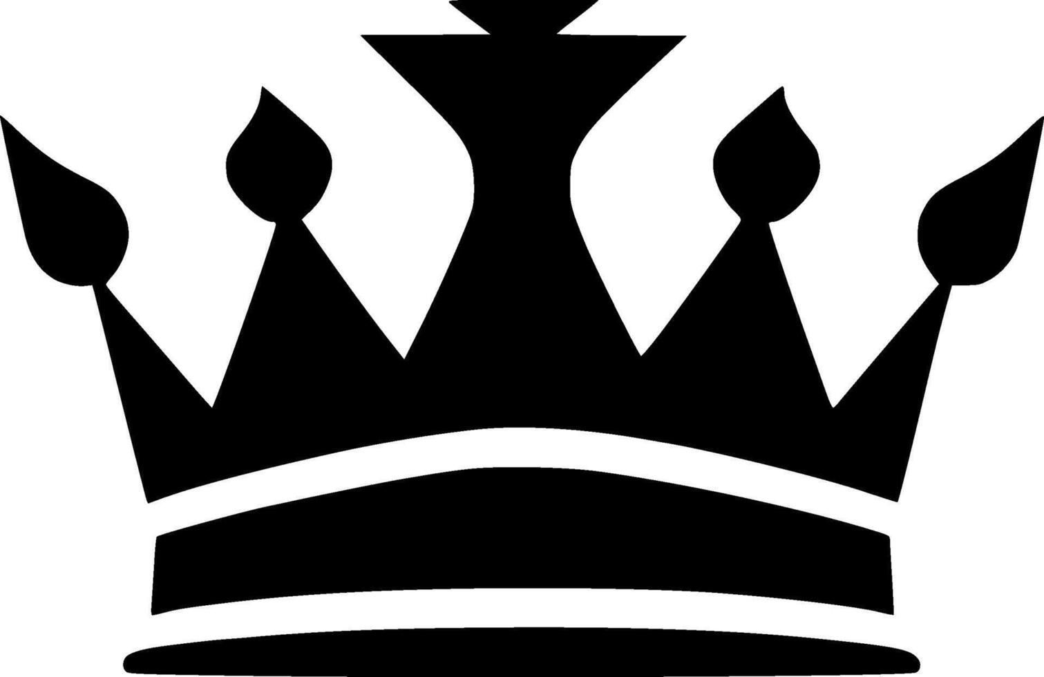 Crown - High Quality Logo - illustration ideal for T-shirt graphic vector