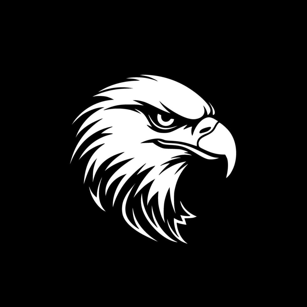 Eagle - Minimalist and Flat Logo - illustration vector