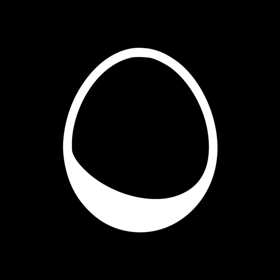Egg - Minimalist and Flat Logo - illustration vector