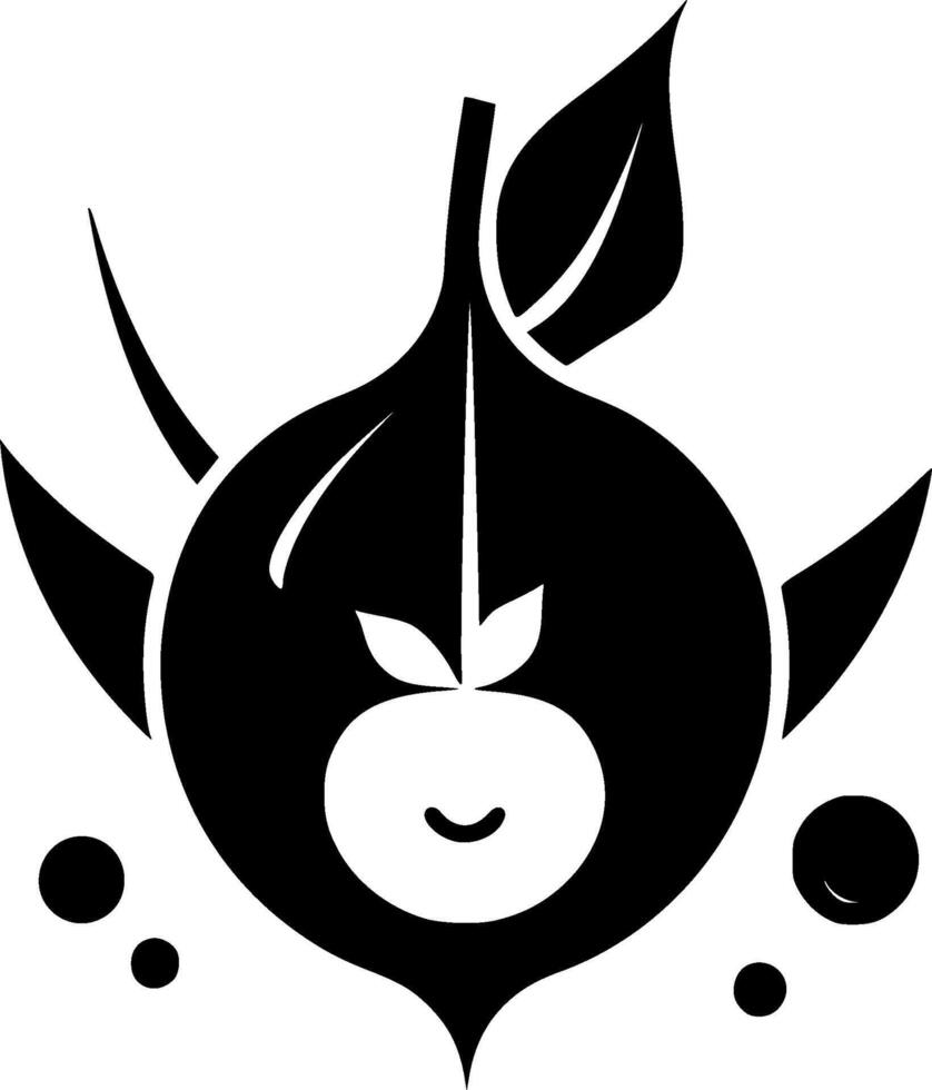 Fall, Black and White illustration vector