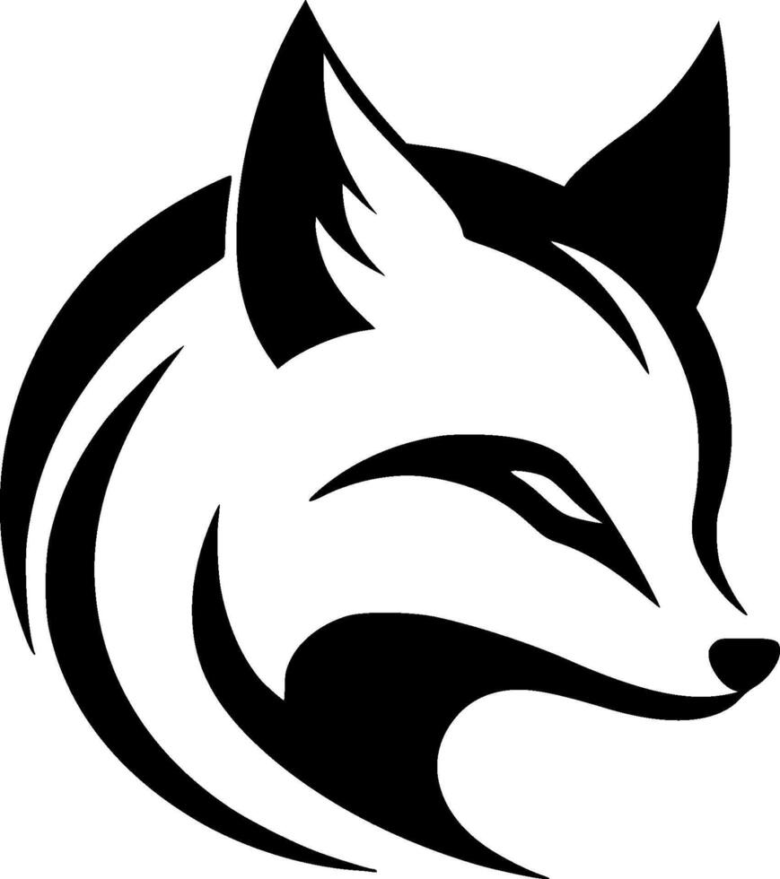 Fox - High Quality Logo - illustration ideal for T-shirt graphic vector