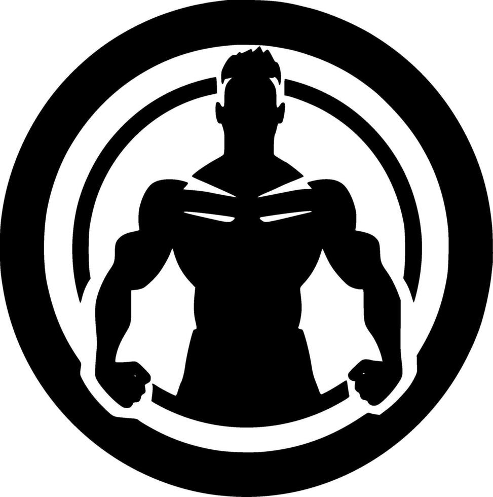 Gym - Minimalist and Flat Logo - illustration vector