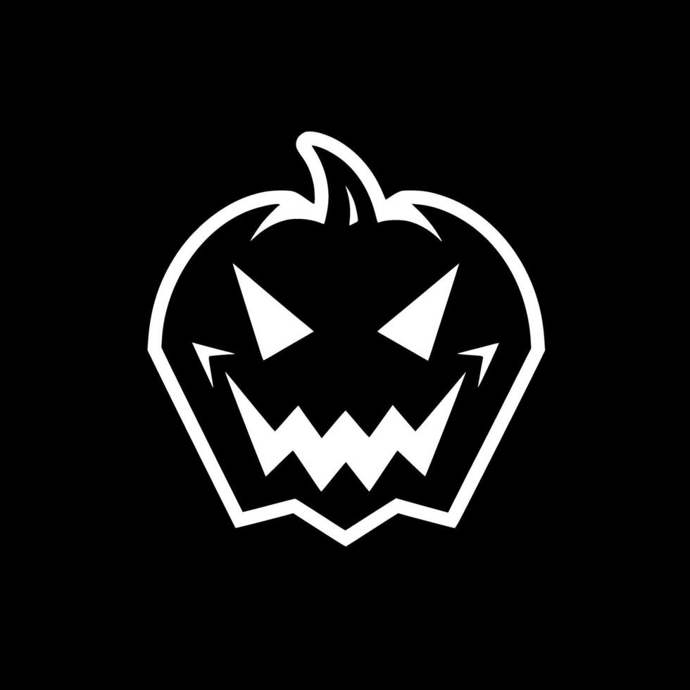 Halloween - Minimalist and Flat Logo - illustration vector