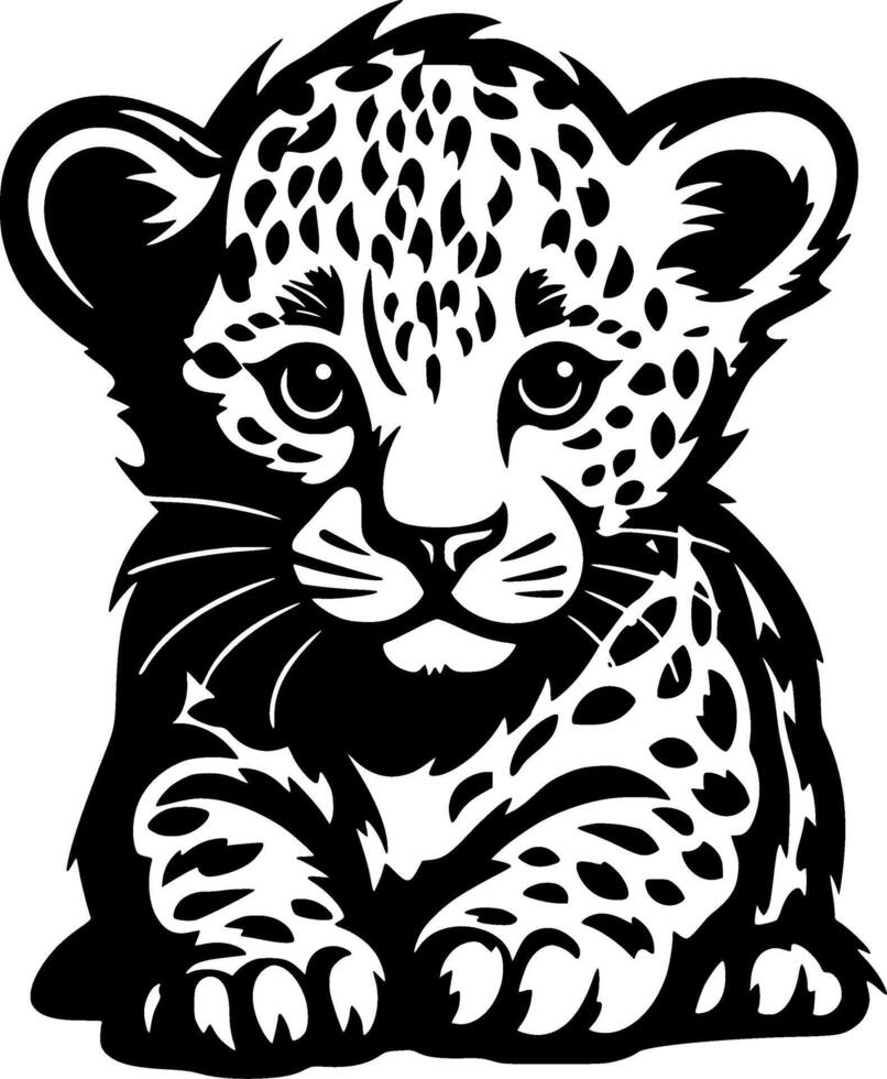 Leopard Baby - High Quality Logo - illustration ideal for T-shirt graphic vector