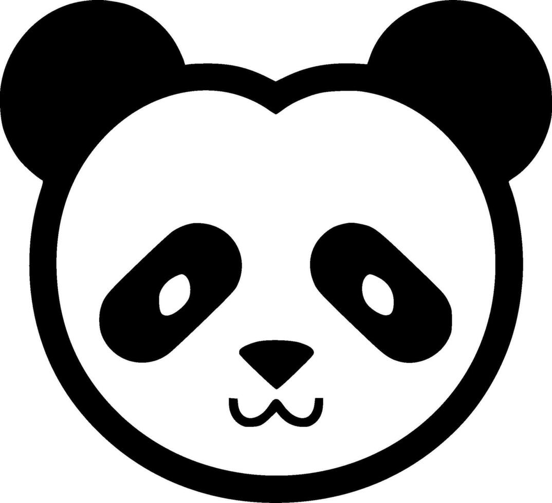 Panda - High Quality Logo - illustration ideal for T-shirt graphic vector