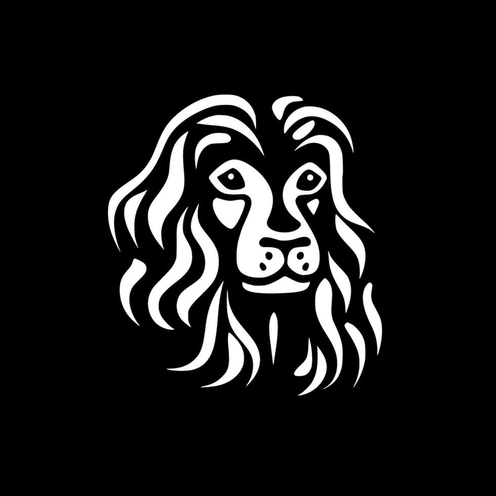 Poodle - Minimalist and Flat Logo - illustration vector
