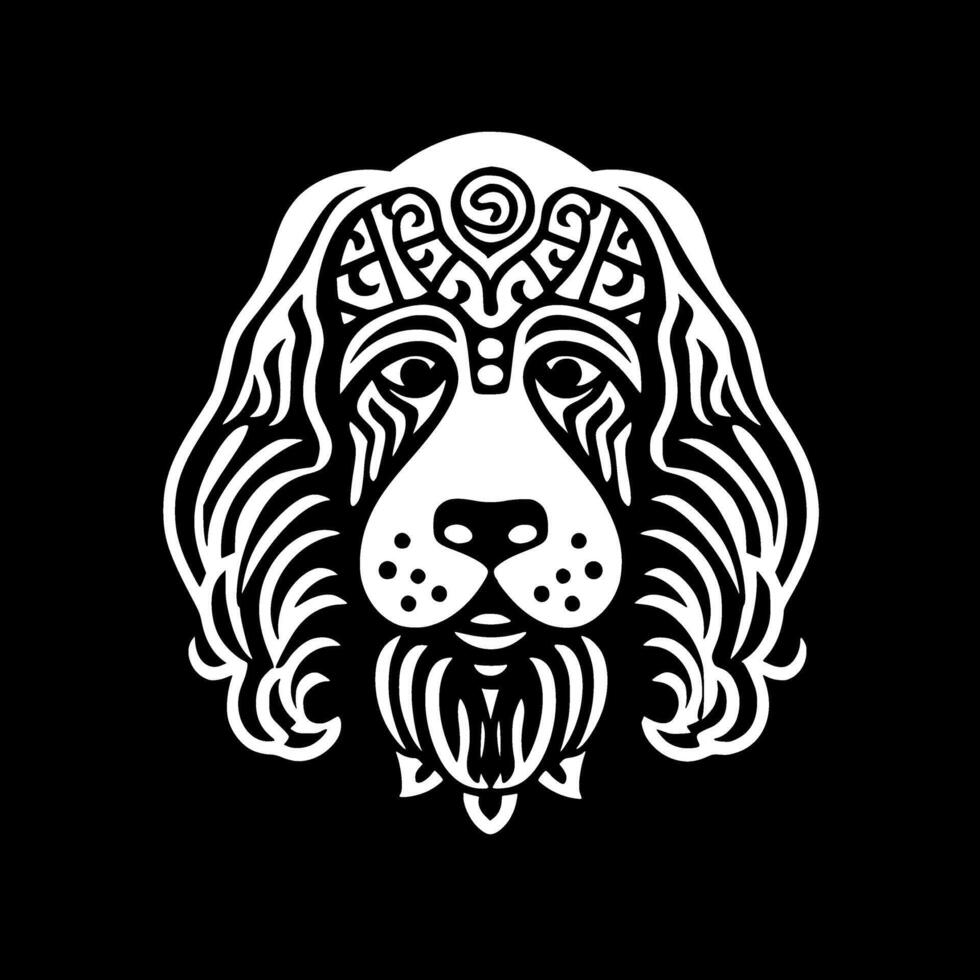 Poodle, Minimalist and Simple Silhouette - illustration vector
