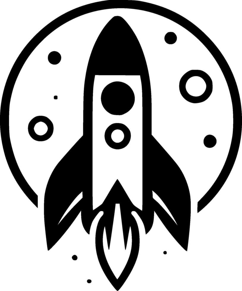 Rocket - High Quality Logo - illustration ideal for T-shirt graphic vector