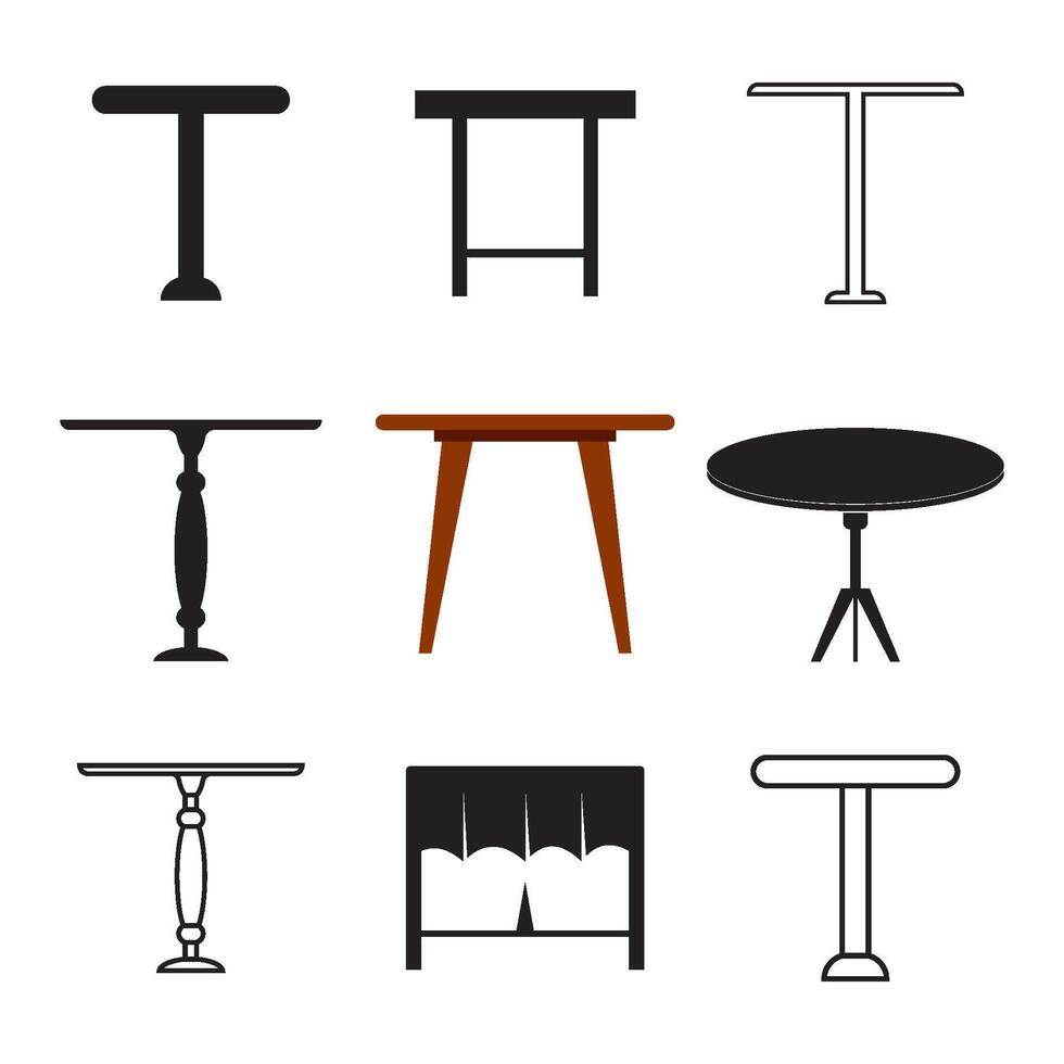 table icon illustration vector