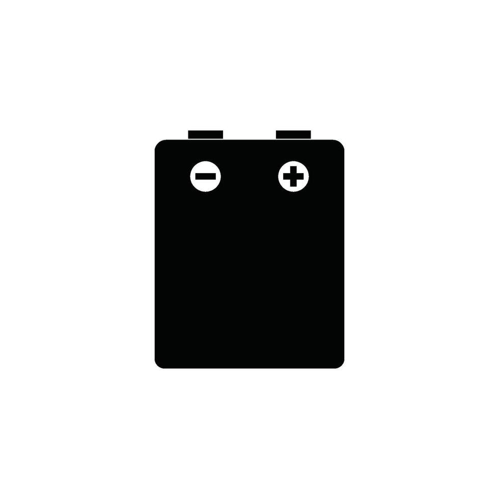 Battery element icon vector