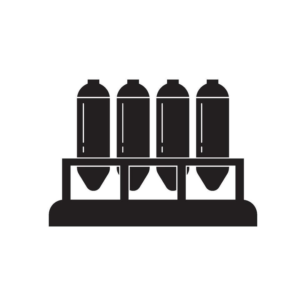 silo simple icon vector