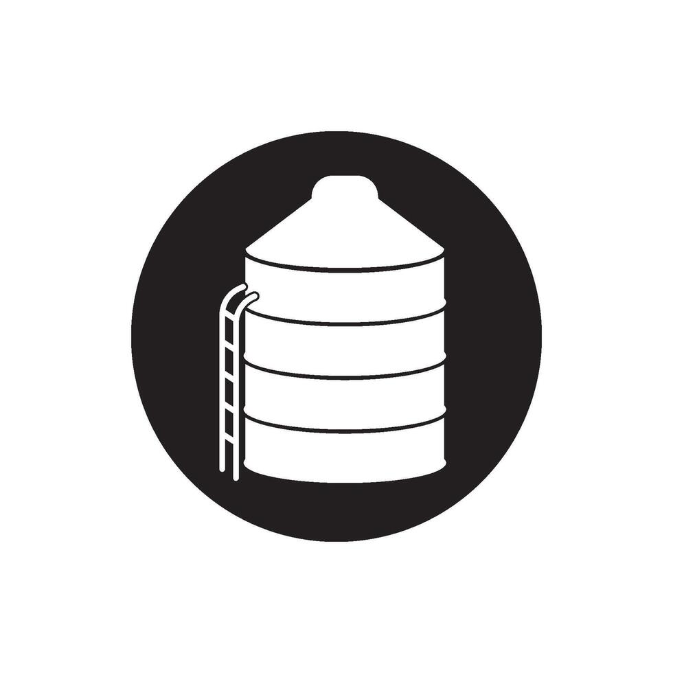 silo icon design vector