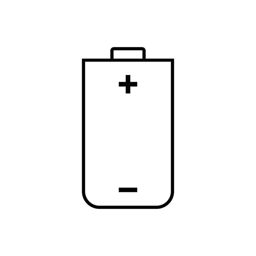 Battery element icon vector