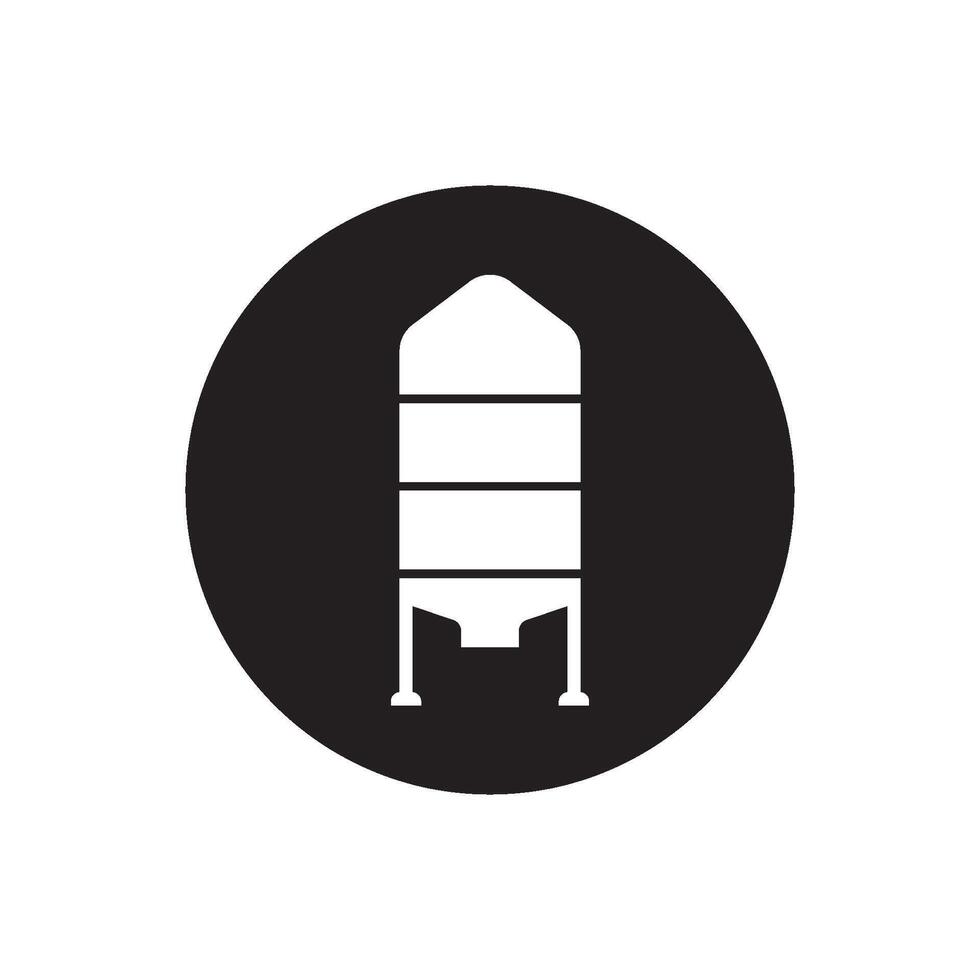 silo icon design vector
