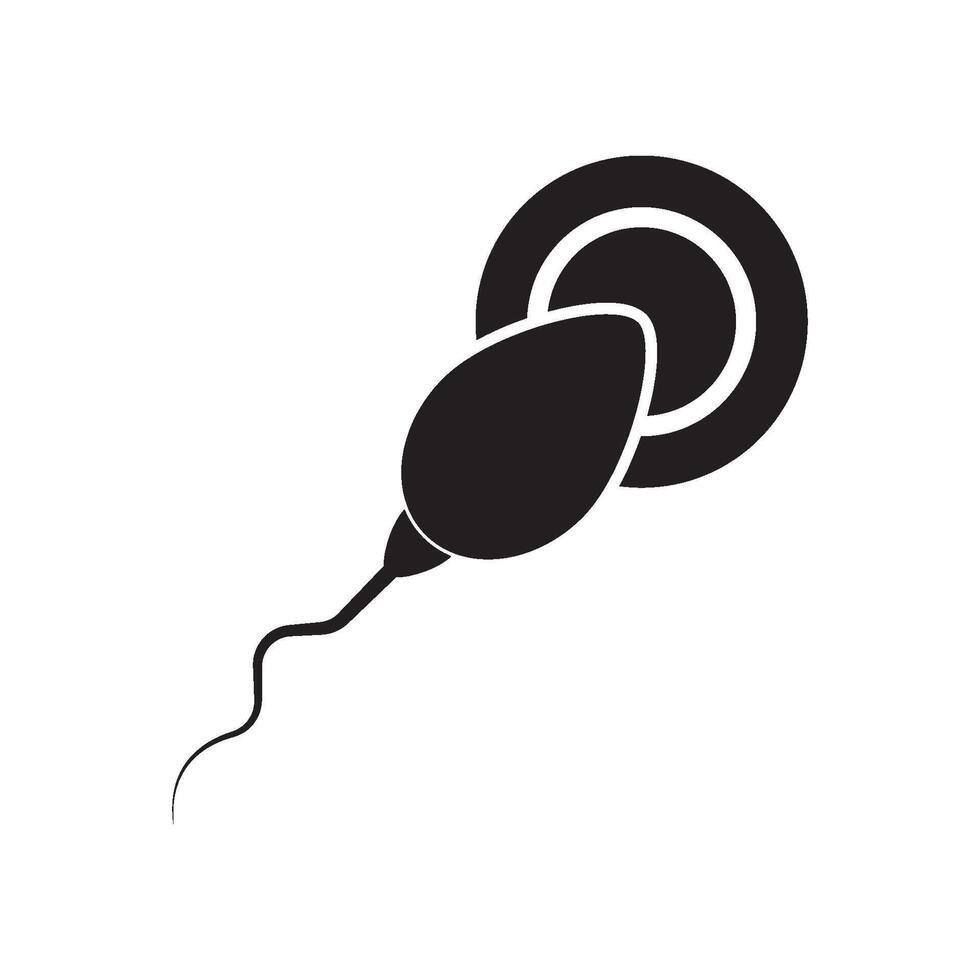 sperm icon illustration vector