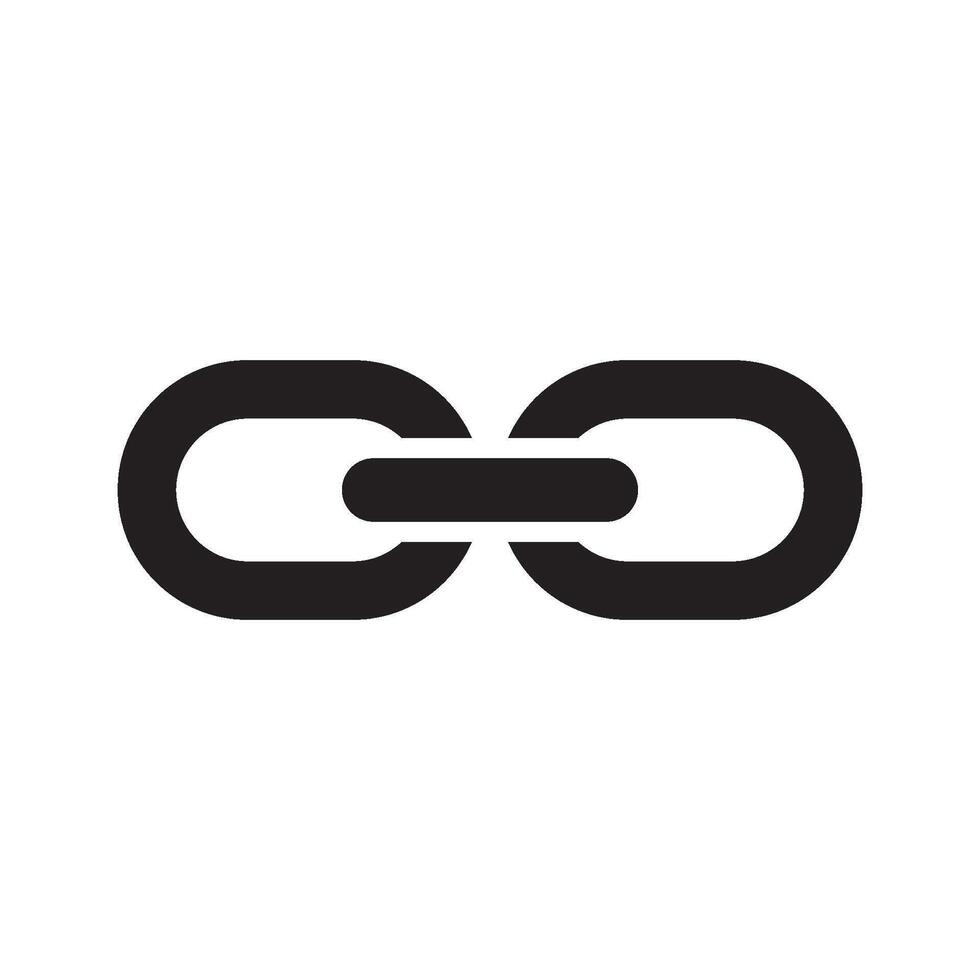 link symbol icon vector