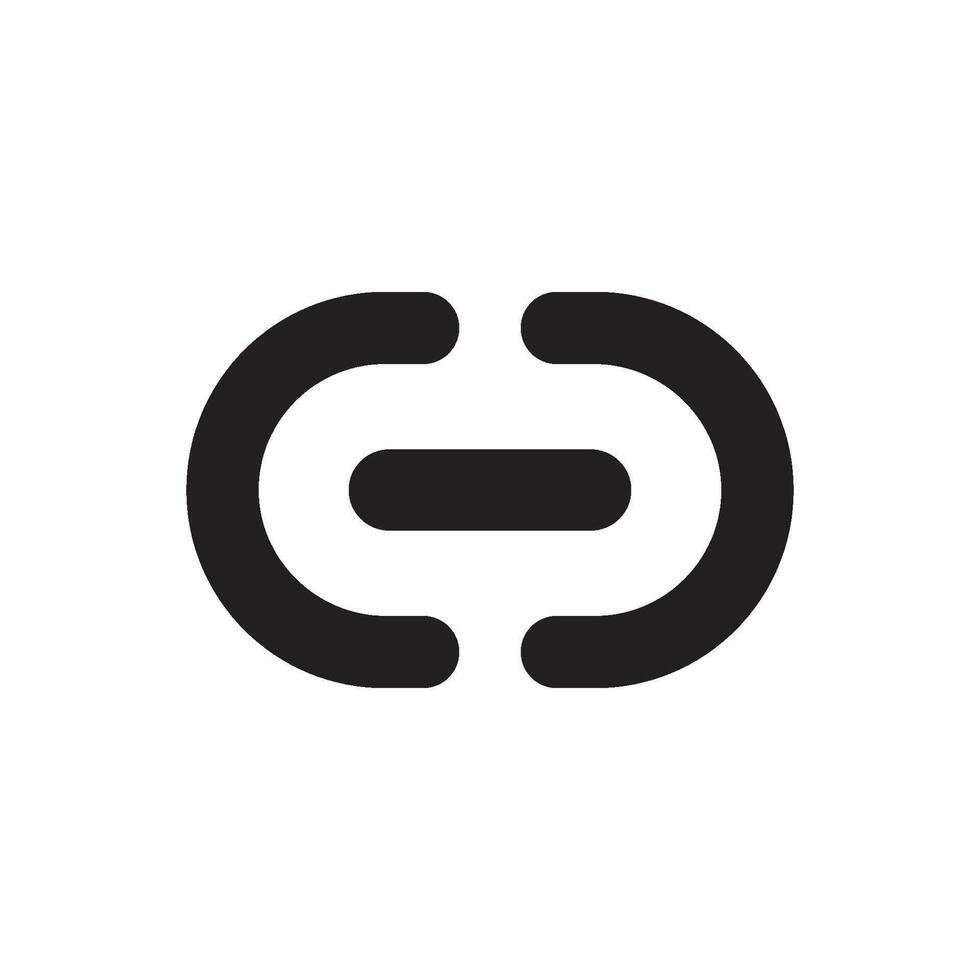 link symbol icon vector