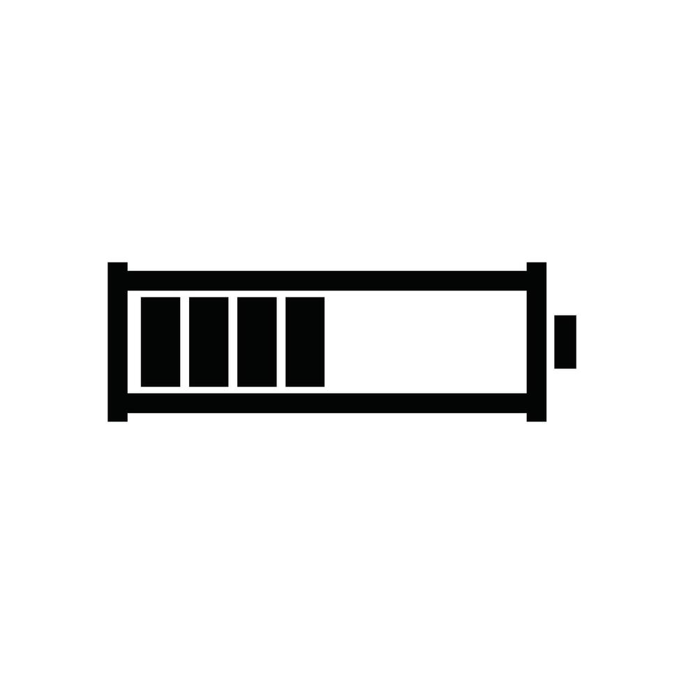 Battery element icon vector
