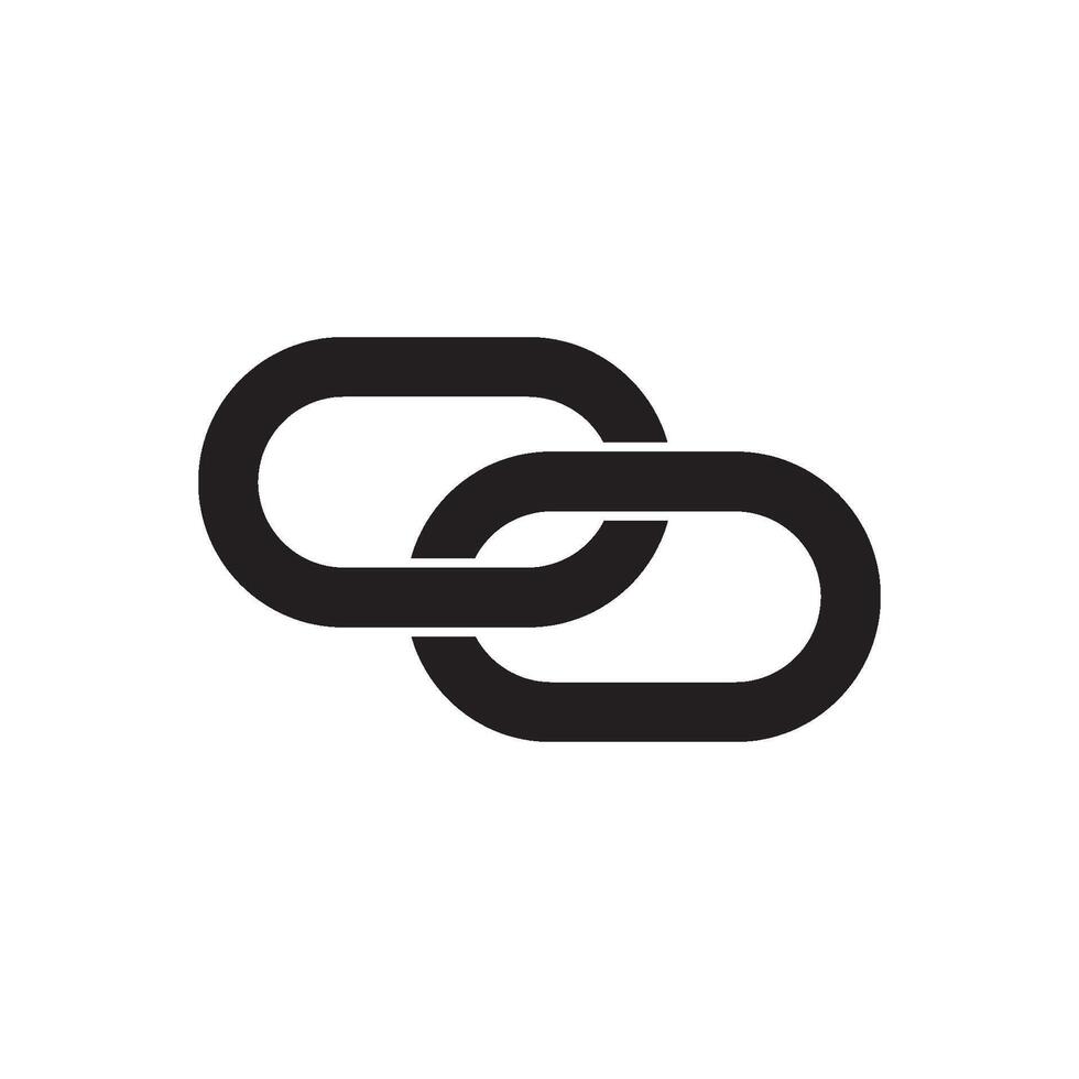 link symbol icon vector