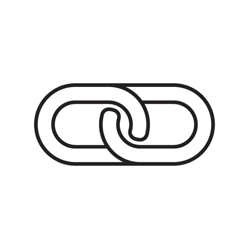 link symbol icon vector