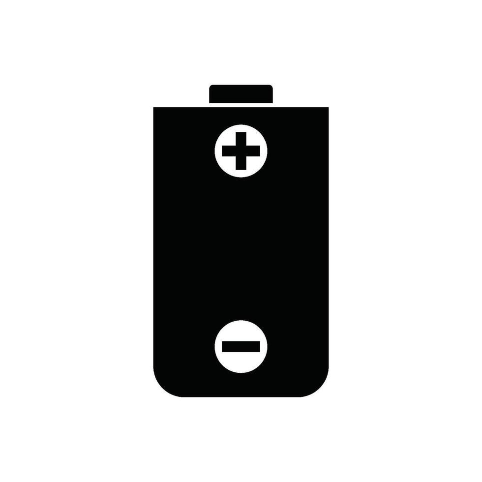 Battery element icon vector